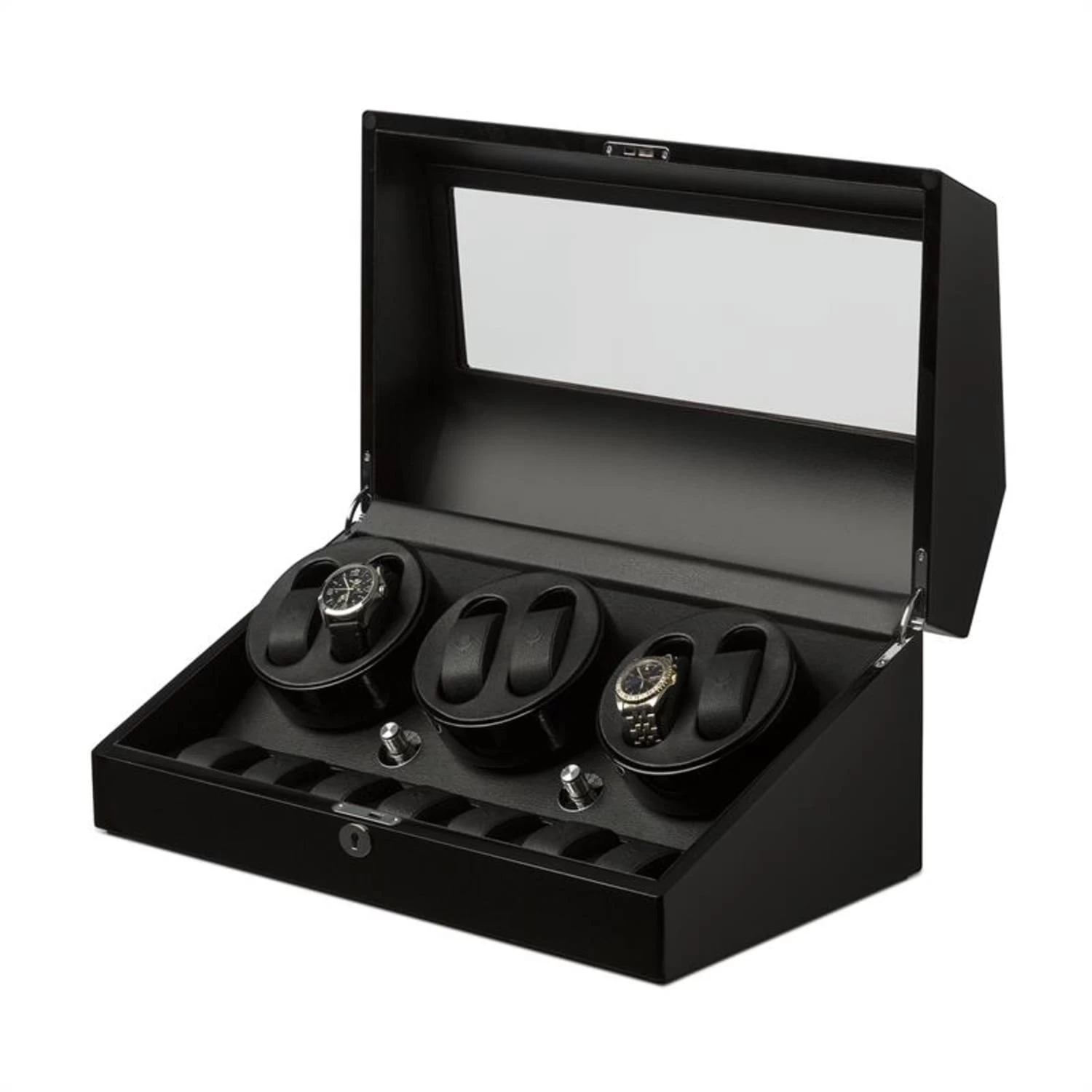 Uhrenbeweger Schaukasten Vitrine 13 Uhren Watch Winder 10 Uhrenbeweger Schaukasten Vitrine 13 Uhren Watch Winder – Bild 8