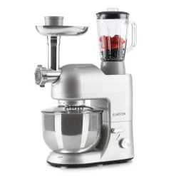 Küchengeräte Geschäft 13 Lucia Küchenmaschine 3-in-1 2000 W / 2,7 PS 5 Ltr Edelstahl BPA-frei
