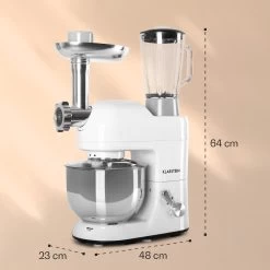 Lucia Küchenmaschine 3-in-1 2000 W / 2,7 PS 5 Ltr Edelstahl BPA-frei 17 Lucia Küchenmaschine 3-in-1 2000 W / 2,7 PS 5 Ltr Edelstahl BPA-frei -Küchengeräte Geschäft 10008236 yy 0008 logo