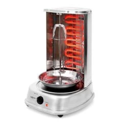 Kebap Master Vertikalgrill 1800W Edelstahl Inkl. Spieß Set -Küchengeräte Geschäft 10009353 yy 0006 titel title2 oneconcept vertikalgrill