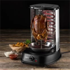 Kebap Master Vertikalgrill 1800W Schwarz Inkl. Spieß Set -Küchengeräte Geschäft 10009354 yy 0003 ambient oneConcept Kebap Master Vertikalgrill Schwarz neu