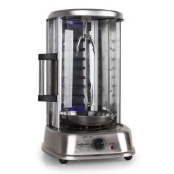 Kebap Master Pro Vertikalgrill 1500W Edelstahl Inkl. Spieß Set -Küchengeräte Geschäft 10009355 yy 0005 titel offen oneconcept vertikalgrill