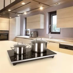 VariCook XL Doppel-Induktions-Kochfeld 3100W Timer 240°C Touch -Küchengeräte Geschäft 10012197 yy 0003 titel Klarstein VariCook XL Doppel Induktions Kochfeld