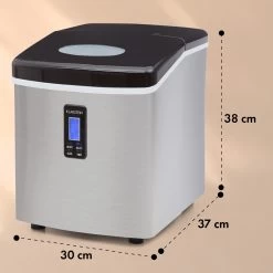 Mr. Black-Frost Eismaschine 150W Edelstahl Schwarz 15kg 15 Mr. Black-Frost Eismaschine 150W Edelstahl Schwarz 15kg -Küchengeräte Geschäft 10020109 yy 0011 dimensions