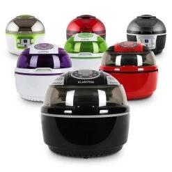 VitAir Heißluftfritteuse Schwarz 1400W Grillen Backen 9 Liter -Küchengeräte Geschäft 10021766 yy 0011 variant