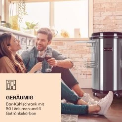 Mr. Barbot Bar-Kühlschrank 50 Liter 6-16 °C Bodenrollen Edelstahl 11 Mr. Barbot Bar-Kühlschrank 50 Liter 6-16 °C Bodenrollen Edelstahl -Küchengeräte Geschäft 10026371 de 0002 logo