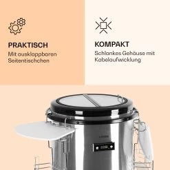 Mr. Barbot Bar-Kühlschrank 50 Liter 6-16 °C Bodenrollen Edelstahl 14 Mr. Barbot Bar-Kühlschrank 50 Liter 6-16 °C Bodenrollen Edelstahl -Küchengeräte Geschäft 10026371 de 0005 logo