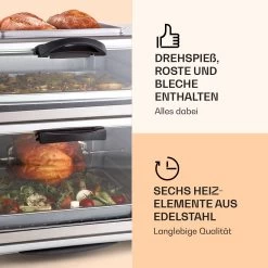 All-You-Can-Eat Doppel-Backofen Grillplatte 42 Liter 2350 Watt -Küchengeräte Geschäft 10026452 de 0004 logo
