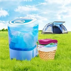 SG003 Mini-Waschmaschine Schleuderfunktion 2,8kg 180W IPX4 -Küchengeräte Geschäft 10026453 yy 0002 titel oneConcept SG003 Waschmaschine