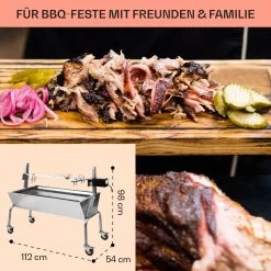 Sauenland Spanferkelgrill Mit Elektromotor Drehspieß -Küchengeräte Geschäft 10026798 de 0006 usp