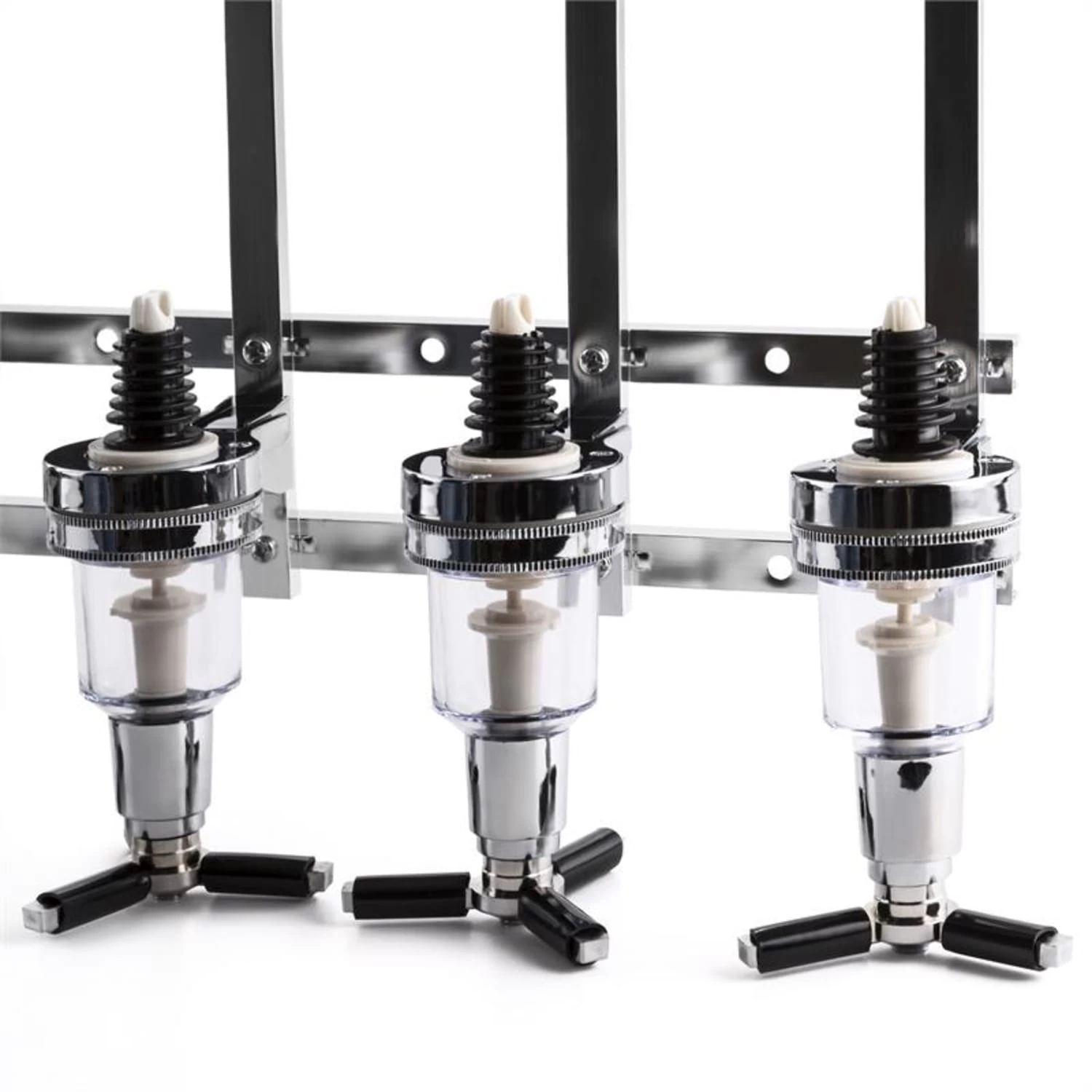 Hazlehov Quartett 4-fach Getränkespender Dosierer Wandmontage 7 Hazlehov Quartett 4-fach Getränkespender Dosierer Wandmontage – Bild 5