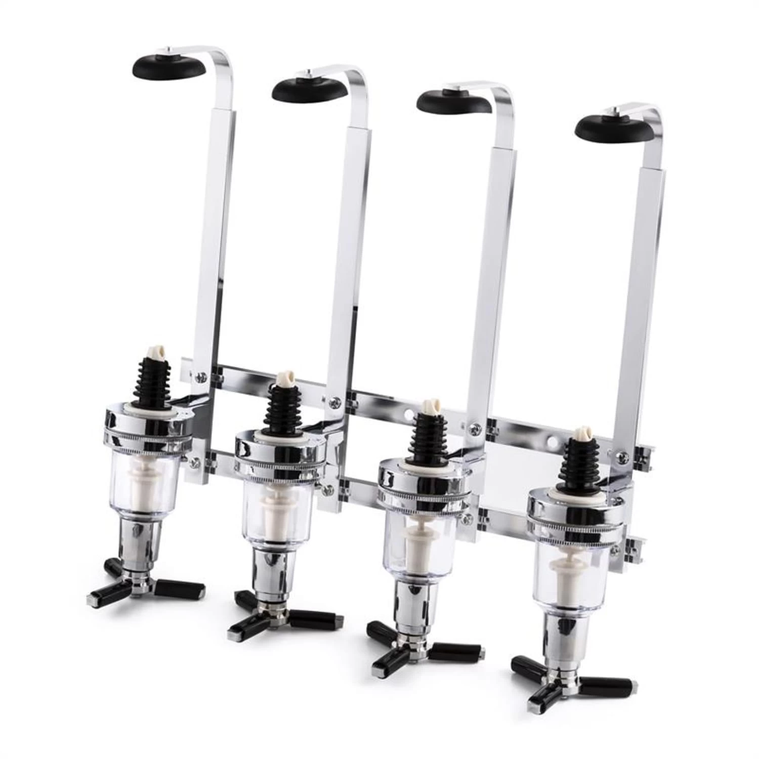 Hazlehov Quartett 4-fach Getränkespender Dosierer Wandmontage 8 Hazlehov Quartett 4-fach Getränkespender Dosierer Wandmontage – Bild 6