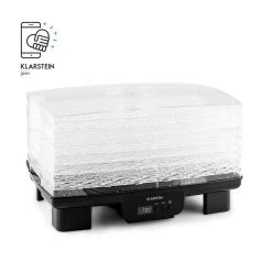 Bananarama Dörrautomat Schwarz 550W Trockner Dehydrator 6 Etagen -Küchengeräte Geschäft 10027831 yy 0003 logo Klarstein Bananarama Doerrautomat schwarz