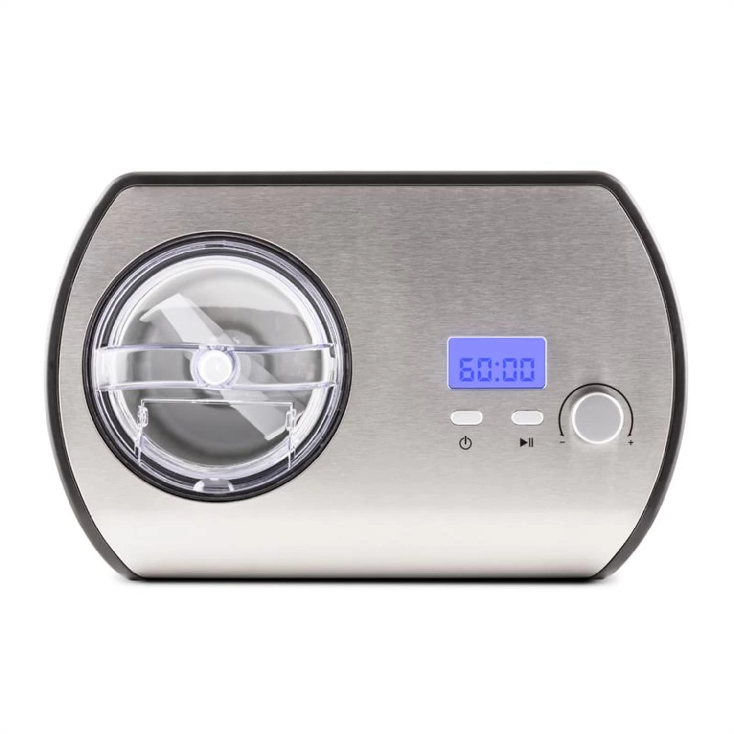 Snowberry & Choc Eismaschine 1,2l Kühlhaltefunktion Edelstahl-Look 4 Snowberry & Choc Eismaschine 1,2l Kühlhaltefunktion Edelstahl-Look – Bild 2