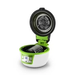 VitAir Turbo Heißluftfritteuse Grün-weiß 1400W Grillen Backen 9l 19 VitAir Turbo Heißluftfritteuse Grün-weiß 1400W Grillen Backen 9l -Küchengeräte Geschäft 10028288 yy 0007 titel 06 Klarstein VitAir Heissluftfritteuse gruen weiss