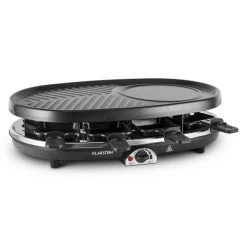 All-U-Can-Grill Raclette 4-in-1 Pancake Crêpes Steinplatte 8 Personen -Küchengeräte Geschäft 10028450 yy 0003 titel Klarstein All U Can Grill Raclettegrill 4in1