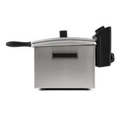QuickPro XXL 3000 Fritteuse 5l 1,5kg 3000W Timer Edelstahl 12 QuickPro XXL 3000 Fritteuse 5l 1,5kg 3000W Timer Edelstahl -Küchengeräte Geschäft 10029073 yy 0005 titel side Klarstein QuickPro XXL 3000 Fritteuse