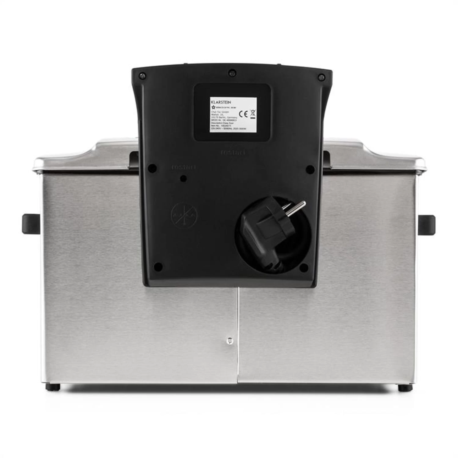 QuickPro XXL 3000 Fritteuse 5l 1,5kg 3000W Timer Edelstahl 7 QuickPro XXL 3000 Fritteuse 5l 1,5kg 3000W Timer Edelstahl – Bild 5