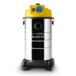 Reinraum Nass-Trocken-Sauger Industriesauger 1800W 30l Steckdose -Küchengeräte Geschäft 10029113 yy 0007 front Klarstein Reinraum Nass Trocker Sauger reedit