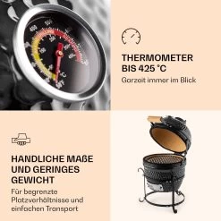 Princesize Kamado-Grill Keramikgrill Edelstahl-Grillrost Smoker BBQ 12 Princesize Kamado-Grill Keramikgrill Edelstahl-Grillrost Smoker BBQ -Küchengeräte Geschäft 10029123 de 0005 logo