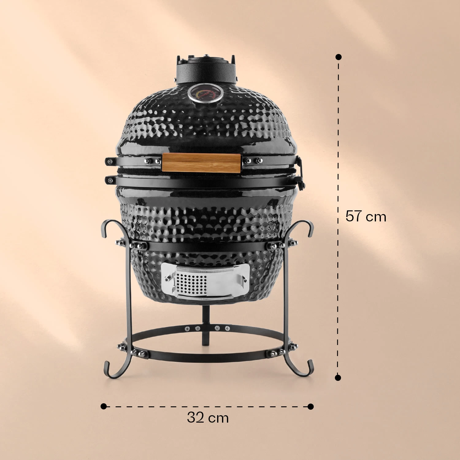 Princesize Kamado-Grill Keramikgrill Edelstahl-Grillrost Smoker BBQ 8 Princesize Kamado-Grill Keramikgrill Edelstahl-Grillrost Smoker BBQ – Bild 6