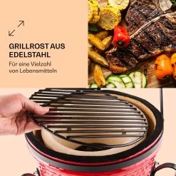 Princesize Kamado-Grill Keramikgrill Edelstahl-Grillrost Smoker BBQ -Küchengeräte Geschäft 10029124 de 0003 logo