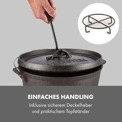 Hotrod Masterplan Dutch Oven Set 7-teilig BBQ Topfset Gusseisen -Küchengeräte Geschäft 10029164 de 0005 logo