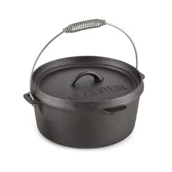 Hotrod 85 Dutch Oven BBQ-Topf 9 Qt / 8,5 Liter Gusseisen Schwarz