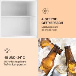 Garfield Gefrierschrank Gefrierwürfel 35 L 65 W 2 Etagen Edelstahl -Küchengeräte Geschäft 10029335 de 0004 logo