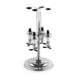 Hazlehov Rondel 4 Getränkespender Dosierer 4-fach Standaufstellung -Küchengeräte Geschäft 10029375 yy 0005 titel oneConcept Hazlehov Rondel 4 Getraenkespender