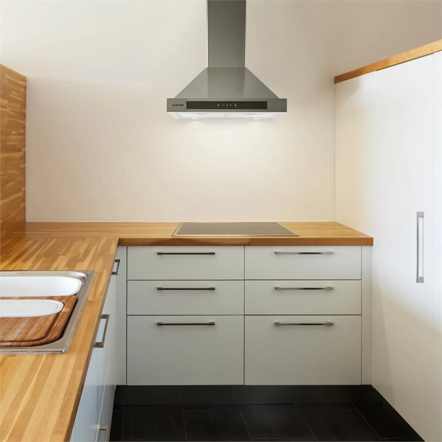 Zelda Dunstabzugshaube Edelstahl 60cm Wandanbau 620 M³/h Touch Timer 5 Zelda Dunstabzugshaube Edelstahl 60cm Wandanbau 620 M³/h Touch Timer – Bild 3