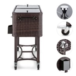 Springbreak Getränkewagen Kühlbox Terrassenkühlwagen 80l Rattandekor 10 Springbreak Getränkewagen Kühlbox Terrassenkühlwagen 80l Rattandekor -Küchengeräte Geschäft 10029648 yy 0003 logo