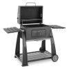 Bigfoot Holzkohlegrill Smoker BBQ-Grill 55 X 40 Cm Stahl Schwarz -Küchengeräte Geschäft 10029763 yy 0001 titel Klarstein Bigfoot BBQ Grill Smoker
