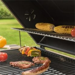 Bigfoot Holzkohlegrill Smoker BBQ-Grill 55 X 40 Cm Stahl Schwarz -Küchengeräte Geschäft 10029763 yy 0003 ambient Klarstein Bigfoot BBQ Grill Smoker