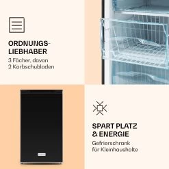 Garfield XL Gefrierschrank 4-Sterne 69L 80W Betriebsgeräusch: 41 DB -Küchengeräte Geschäft 10029788 de 0003 logo