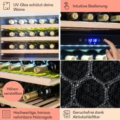 Vinsider 35D Einbau-Weinkühlschrank 16 Vinsider 35D Einbau-Weinkühlschrank -Küchengeräte Geschäft 10029820 DE 0005 usp
