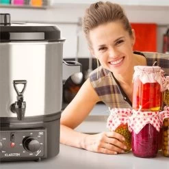 Biggie Small Einkochvollautomat Einkochtopf 16 Liter 2000 W Edelstahl -Küchengeräte Geschäft 10029824 yy 0006 ambient Klarstein Einkauchautomat