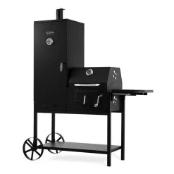 Fleischbrocken Holzkohlegrill Smoker Räucherofen BBQ-Grill Schwarz 14 Fleischbrocken Holzkohlegrill Smoker Räucherofen BBQ-Grill Schwarz -Küchengeräte Geschäft 10030554 yy 0006 titel Professional charcoal grill and smoker