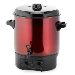 Biggie Einkochautomat Edelstahl 27 Liter 2000W Timer Rot 9 Biggie Einkochautomat Edelstahl 27 Liter 2000W Timer Rot -Küchengeräte Geschäft 10030585 yy 0004 front Klarstein Biggie Einkochautomat 27 Liter rot