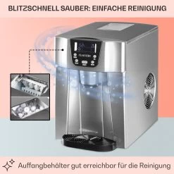 Ice Volcano 2G Eismaschine LED 12kg Je 24h 2l 6-12min Silber 15 Ice Volcano 2G Eismaschine LED 12kg Je 24h 2l 6-12min Silber -Küchengeräte Geschäft 10030848 DE 0005 usp