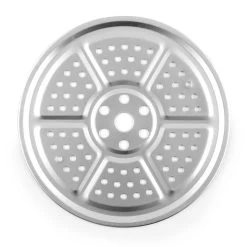 Fast Flavour Dämpfer Steamer Zubehör Dampfgareinsatz 21,5cm Aluminium 5 Fast Flavour Dämpfer Steamer Zubehör Dampfgareinsatz 21,5cm Aluminium -Küchengeräte Geschäft 10031266 yy 0002 front Klarstein Fast Flavour Daempfer Steamer Aluminium