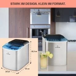 On-The-Rocks Eismaschine LED | 12kg Je 24h | 2.1l | Edelstahl Schwarz 14 On-The-Rocks Eismaschine LED | 12kg Je 24h | 2.1l | Edelstahl Schwarz -Küchengeräte Geschäft 10031372 de 0006 usp