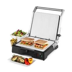 Burgermeister 3-in-1 Kontaktgrill Tischgrill Paninimaker 2000W -Küchengeräte Geschäft 10031664 yy 0006 titel Klarstein Burgermeister 3in1 Kontaktgrill