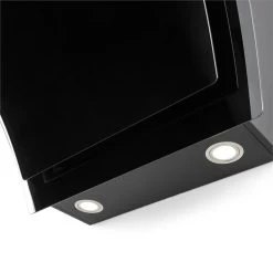 Sabia Dunstabzugshaube Sicherheitsglas Kopffrei 60cm Wandanbau Schwarz -Küchengeräte Geschäft 10031680 yy 0006 detail Klarstein Sabia Dunstabzugshaube schwarz