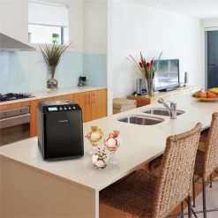 Vanilly Sky Family Eiscremebereiter Frozen Yoghurt 250W 2,5l Schwarz -Küchengeräte Geschäft 10031848 yy 0002 ambient Klarstein Vanilly Sky Family Eiscremebereiter schwarz