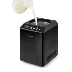 Vanilly Sky Family Eiscremebereiter Frozen Yoghurt 250W 2,5l Schwarz -Küchengeräte Geschäft 10031848 yy 0005 detail Klarstein Vanilly Sky Family Eiscremebereiter schwarz