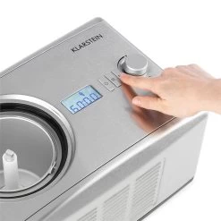 Yo & Yummy 2-in-1 Eiscremebereiter & Yoghurt Maker 150W 1,5l Edelstahl -Küchengeräte Geschäft 10031849 yy 0004 detail Klarstein Yo Yummy 2in1 Eiscremebereiter