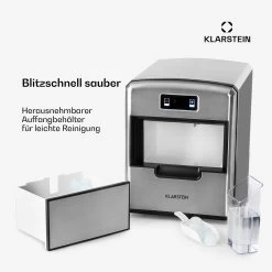 Metropolitan Eiswürfelmaschine 12kg/24h Digitales Display -Küchengeräte Geschäft 10031881 de 0006 usp