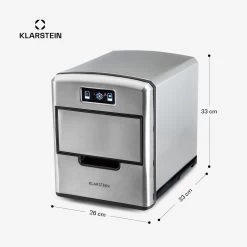 Metropolitan Eiswürfelmaschine 12kg/24h Digitales Display -Küchengeräte Geschäft 10031881 yy 0011 dimensions