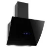 Annabelle 60 Dunstabzugshaube Glas 595 M³/h Touch-Armatur Schwarz